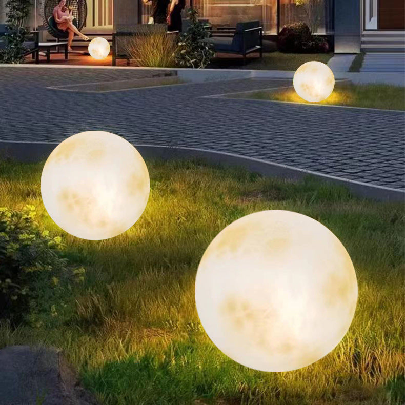 Spherical Solar Garden Lamp | Eco-Friendly LED Outdoor Lights 3