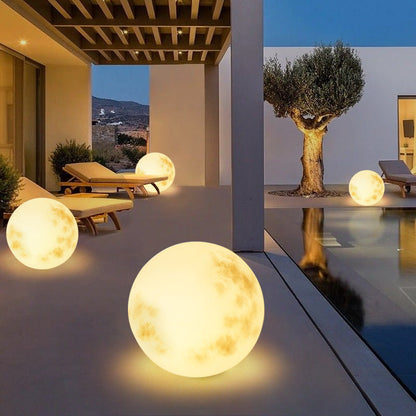 Spherical Solar Garden Lamp | Eco-Friendly LED Outdoor Lights 4