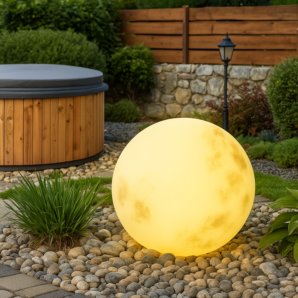 Spherical Solar Garden Lamp | Eco-Friendly LED Outdoor Lights 7