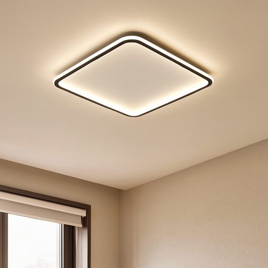 Square Ceiling Lamp | Scandinavian Design for Modern Interiors 0