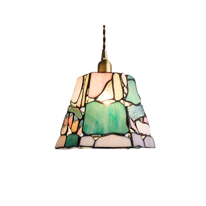 Stained Glass Pendant Lighting | Elegant Kitchen Island Fixture 1