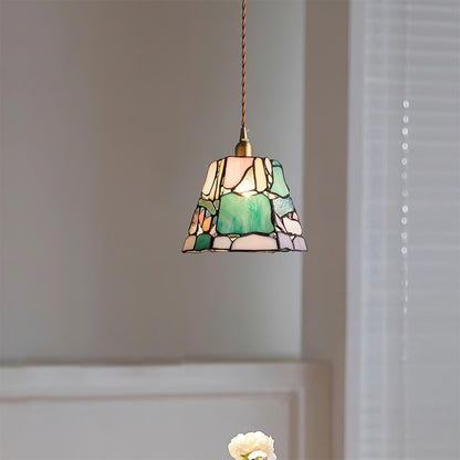 Stained Glass Pendant Lighting | Elegant Kitchen Island Fixture 3