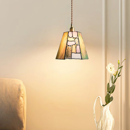 Stained Glass Pendant Lighting | Elegant Kitchen Island Fixture 4