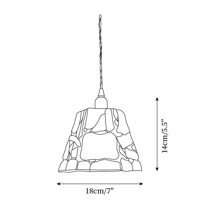 Stained Glass Pendant Lighting | Elegant Kitchen Island Fixture 6