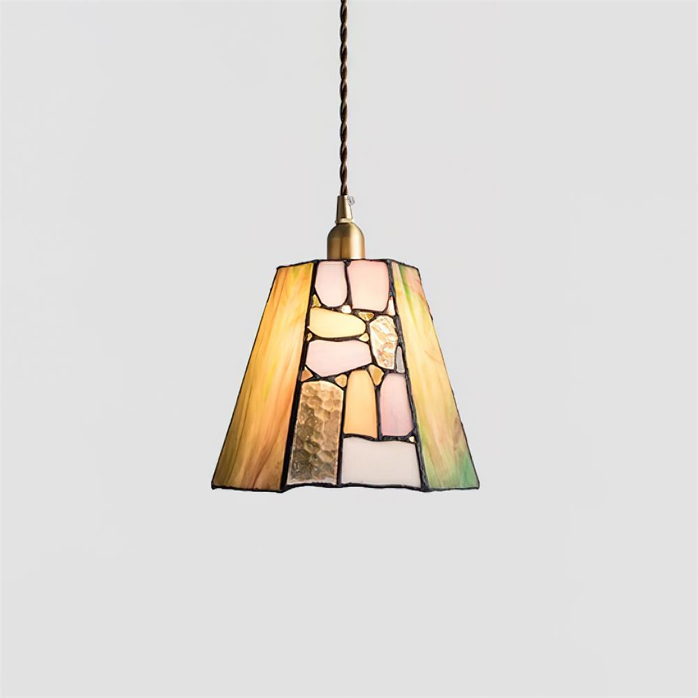 Stained Glass Pendant Lighting | Elegant Kitchen Island Fixture 9