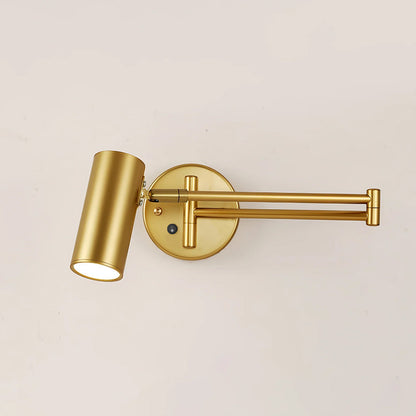 Adjustable Swing Arm Wall Sconce | Modern Iron Lighting Fixture 10