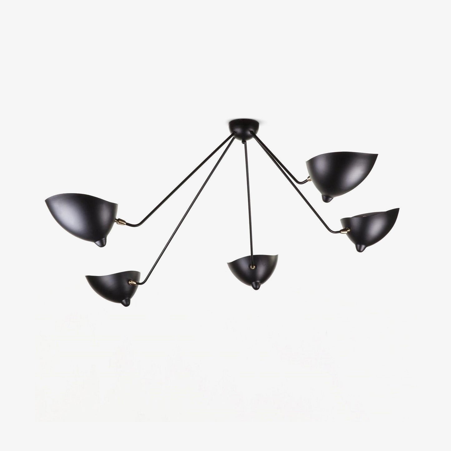 Ceiling Light Fixture | Three Arm Design with Dynamic Sculptural Style 2