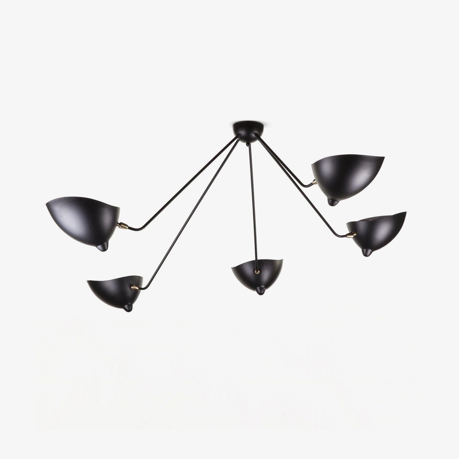 Ceiling Light Fixture | Three Arm Design with Dynamic Sculptural Style 2