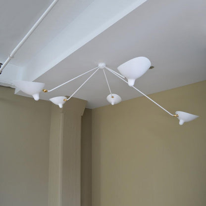 Ceiling Light Fixture | Three Arm Design with Dynamic Sculptural Style 11