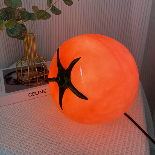 Tomato Table Lamp | Playful Fruit-Inspired Design with LED Lighting 0