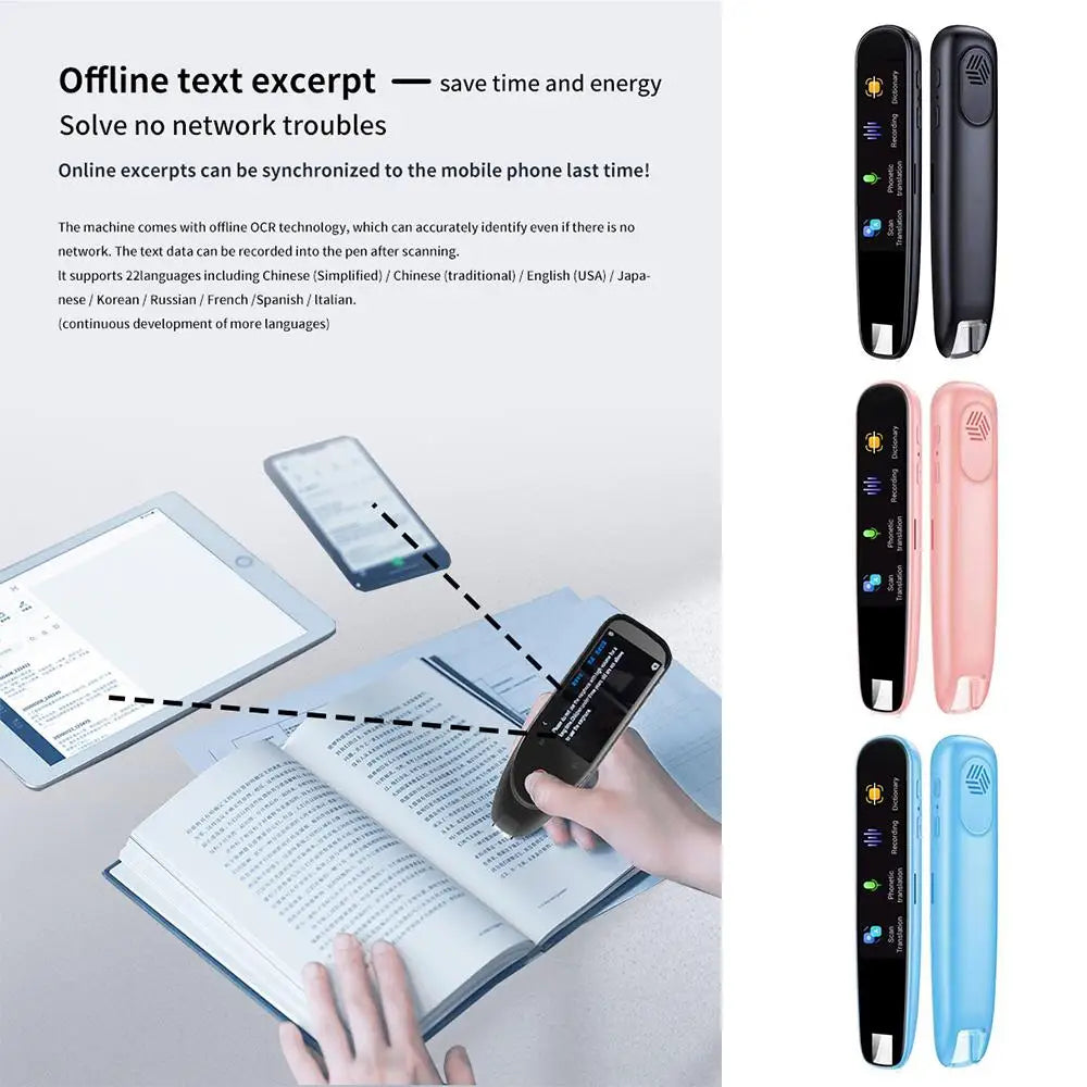 Translation Pen | Instant Text-to-Speech and Offline Translation in 55+ Languages 2