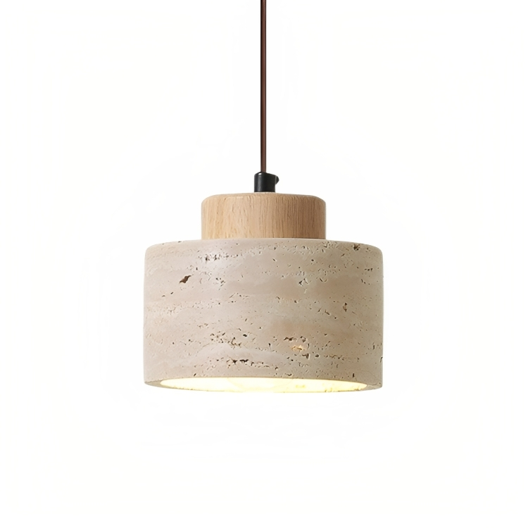 Travertine Pendant Light | Minimalist Design for Modern Spaces 0