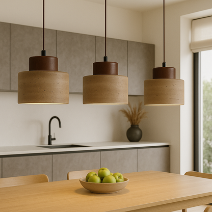 Travertine Pendant Light | Minimalist Design for Modern Spaces 5