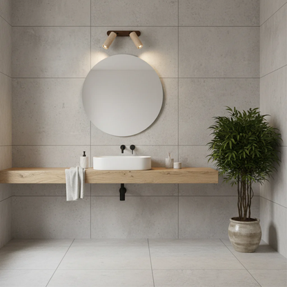 Travertine Wall Sconce | Rotatable Design for Flexible Lighting 4