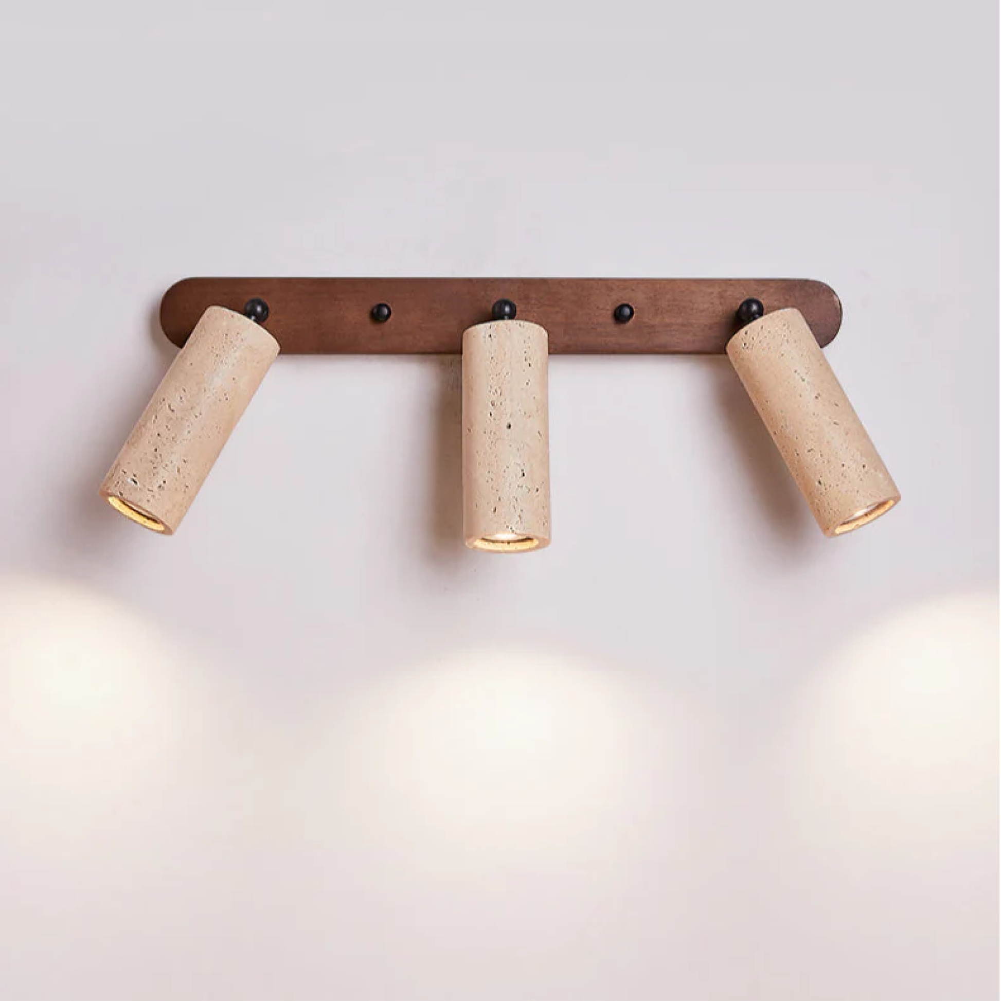 Travertine Wall Sconce | Rotatable Design for Flexible Lighting 5