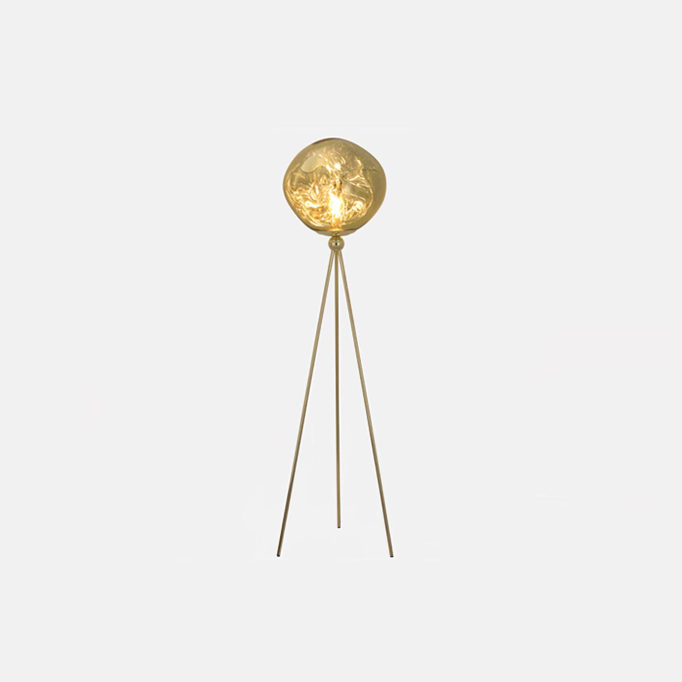 Tripod Floor Lamp | Unique Spherical Shade for Modern Living Room Lighting 10
