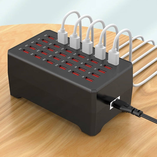 USB Charging Station | 30 Ports for Fast, Simultaneous Device Charging 0