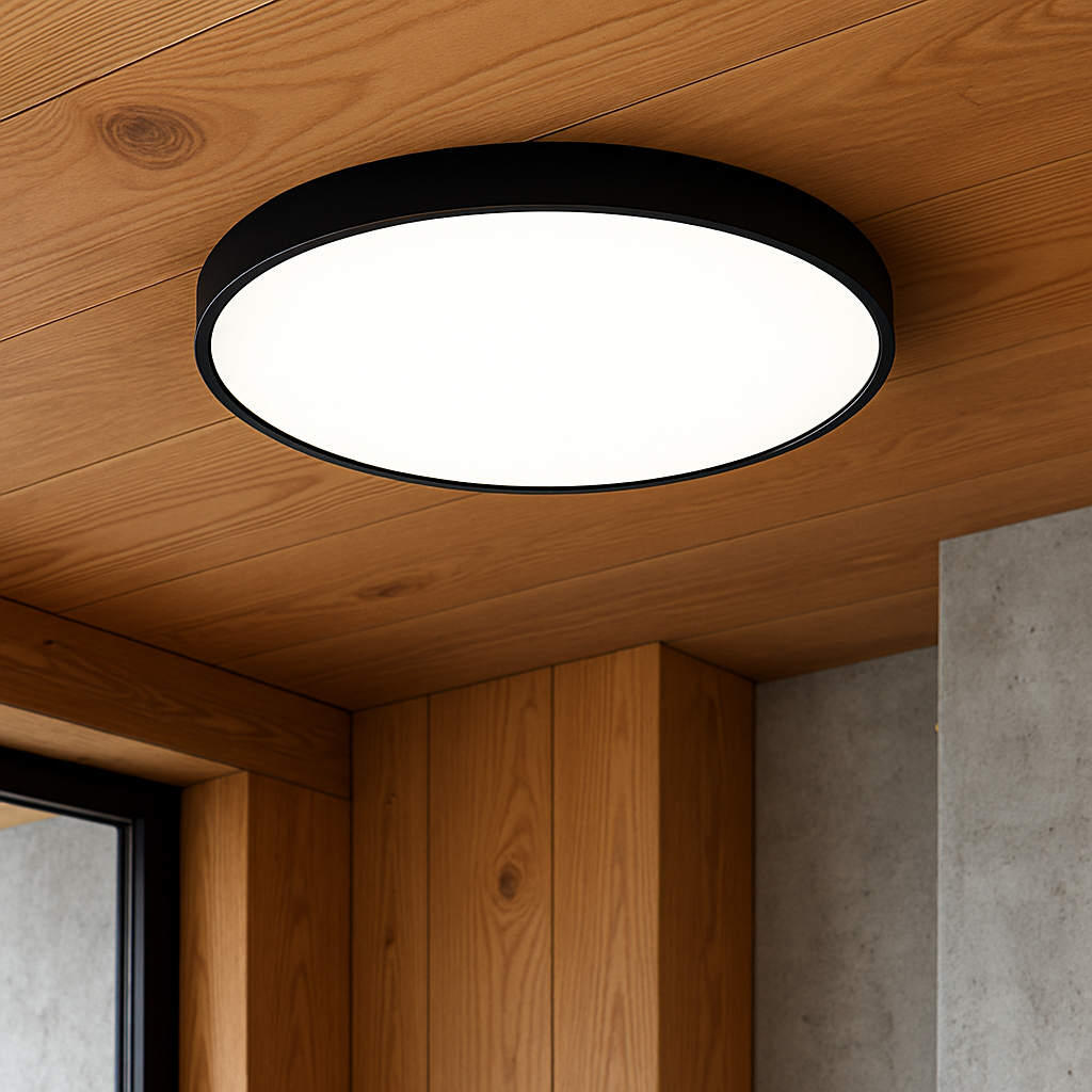 Ultra-Thin Ceiling Lamp | Minimalist Design with Adjustable LED Lighting 2