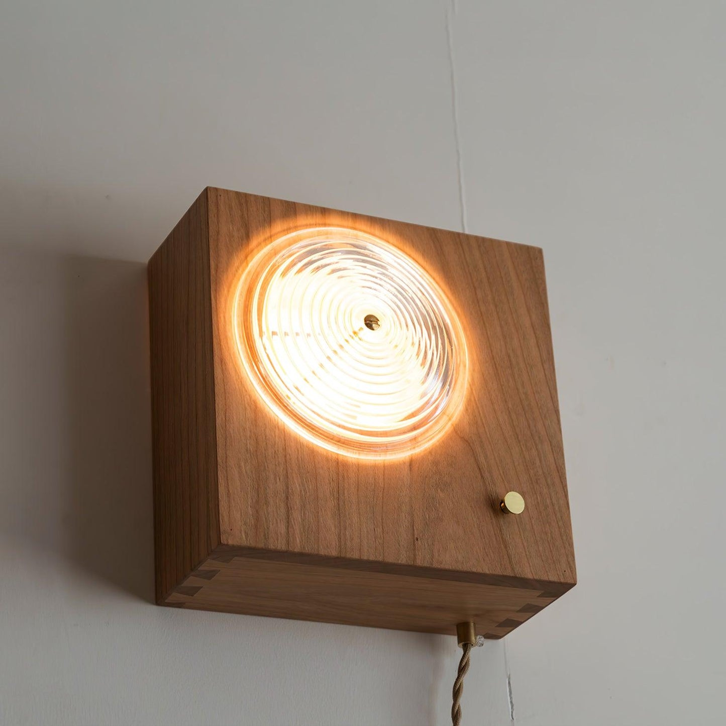 Vintage Camera Wall Lamp | Sturdy Metal and Warm Wood Design 6