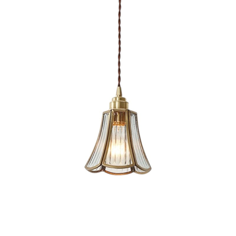Vintage Glass Pendant Lamp | Elegant Lighting for Dining and Living Spaces 6