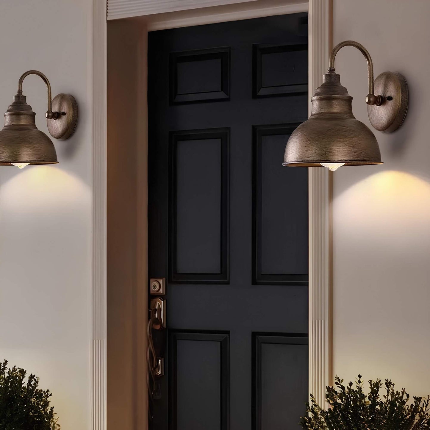 Vintage Outdoor Wall Lantern | Weather-Resistant Design for Patios 2