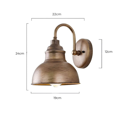 Vintage Outdoor Wall Lantern | Weather-Resistant Design for Patios 6