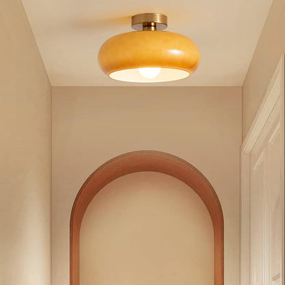Vintage Round Glass Ceiling Light Fixture | Timeless Design with Modern Craftsmanship 0