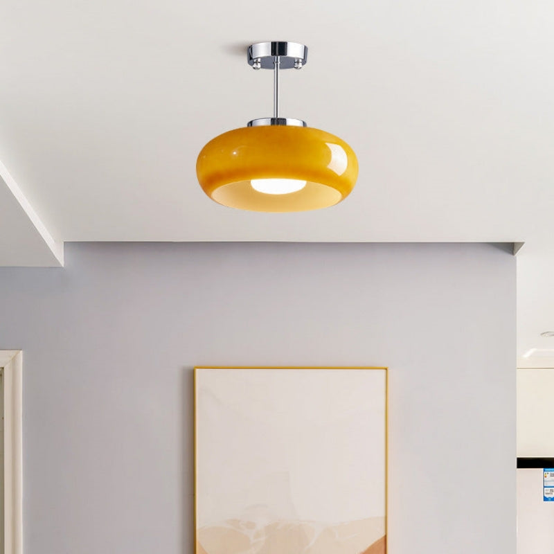 Vintage Round Glass Ceiling Light Fixture | Timeless Design with Modern Craftsmanship 10