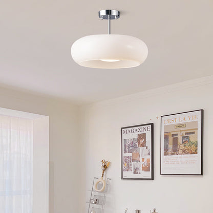 Vintage Round Glass Ceiling Light Fixture | Timeless Design with Modern Craftsmanship 11