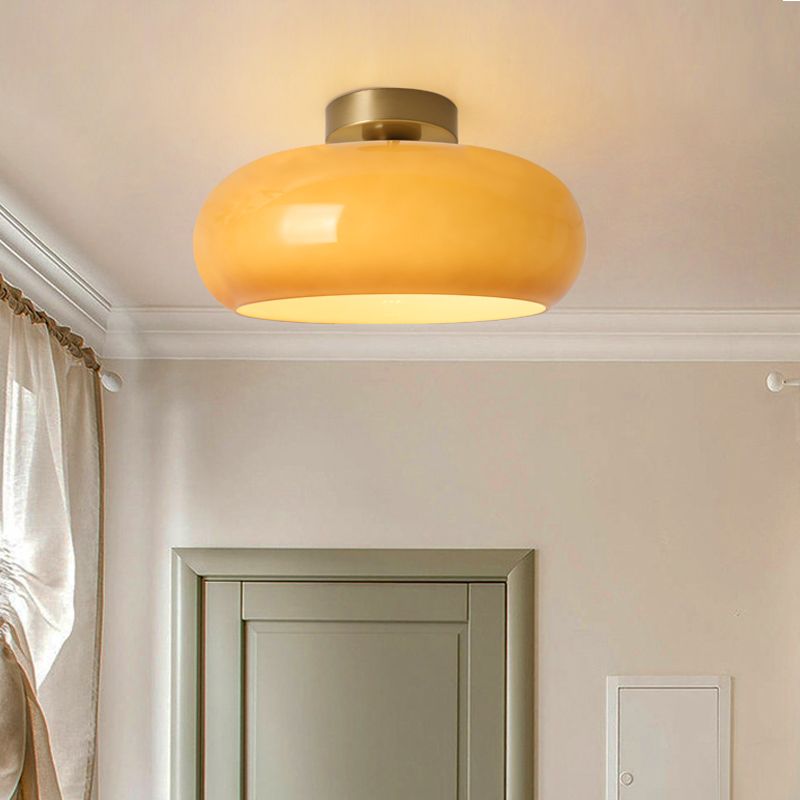 Vintage Round Glass Ceiling Light Fixture | Timeless Design with Modern Craftsmanship 4