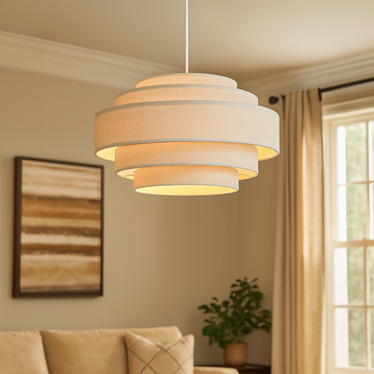 Wabi Sabi Ring Pendant Lamp | Organic Design with Soft Ambient Glow 0