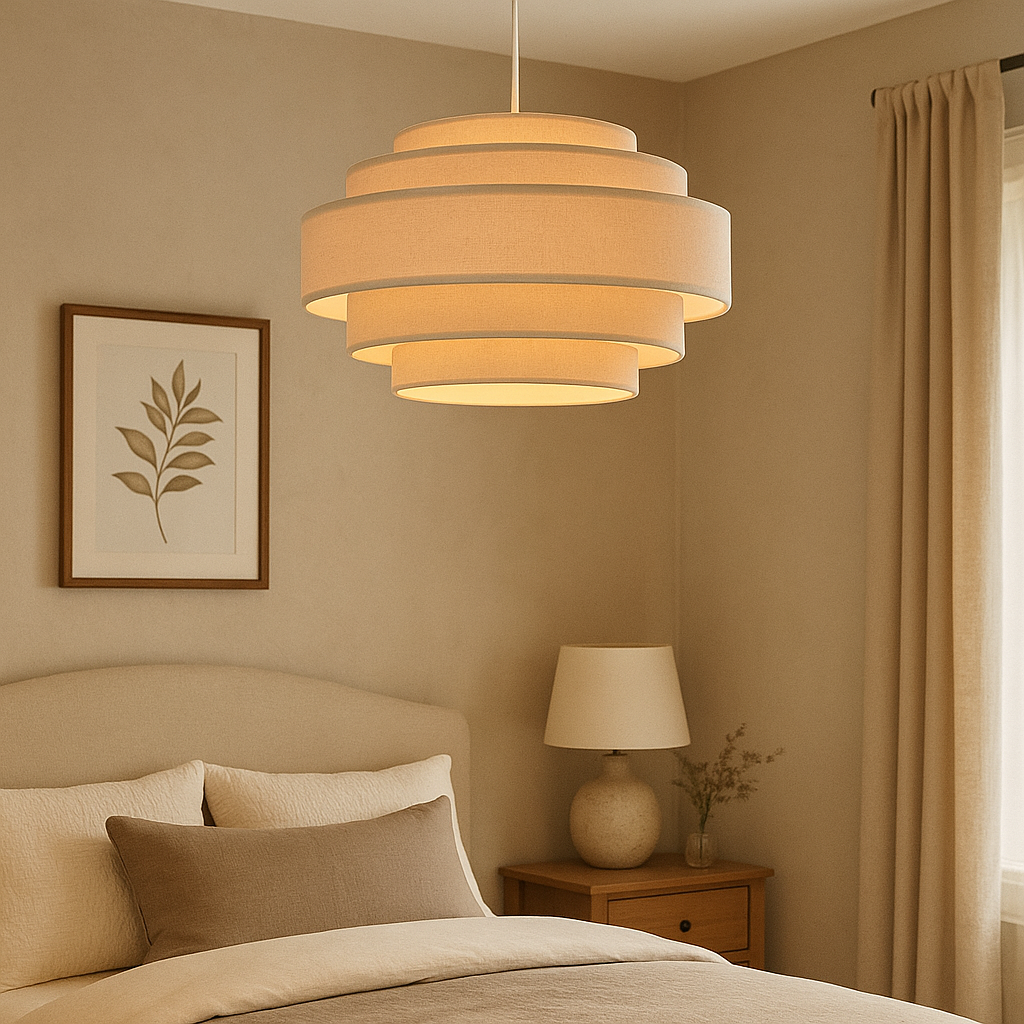 Wabi Sabi Ring Pendant Lamp | Organic Design with Soft Ambient Glow 2