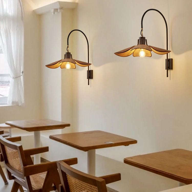 Wabi Sabi Wall Lamp | Elegant Design with Soft LED Lighting 3
