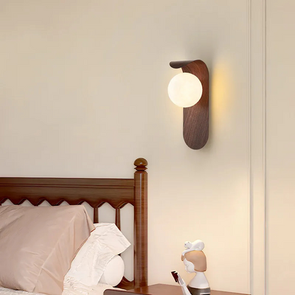 Wall Lamp | Chic Walnut Design with Energy Efficient LED 2