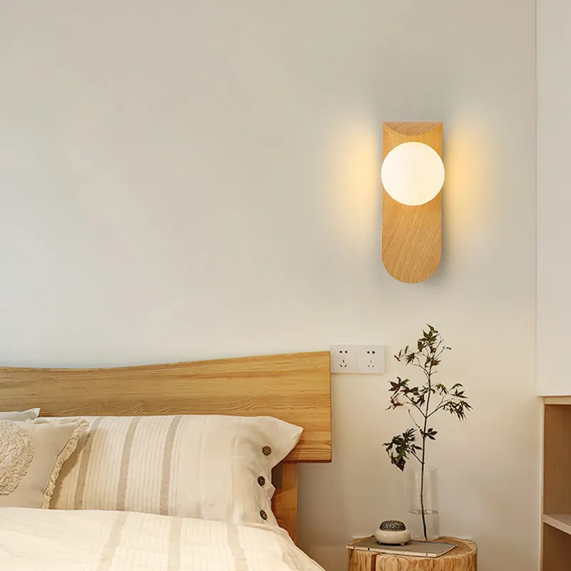 Wall Lamp | Chic Walnut Design with Energy Efficient LED 4