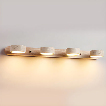Wall Lamp | Elegant Travertine Design with Integrated LED Lighting 10