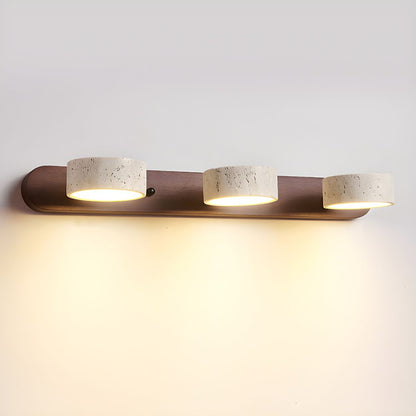 Wall Lamp | Elegant Travertine Design with Integrated LED Lighting 12