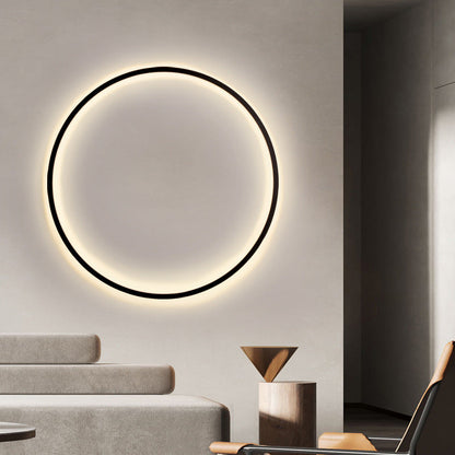 Wall Sconce Lighting | Minimalist Ring Design with Soft LED Glow 2
