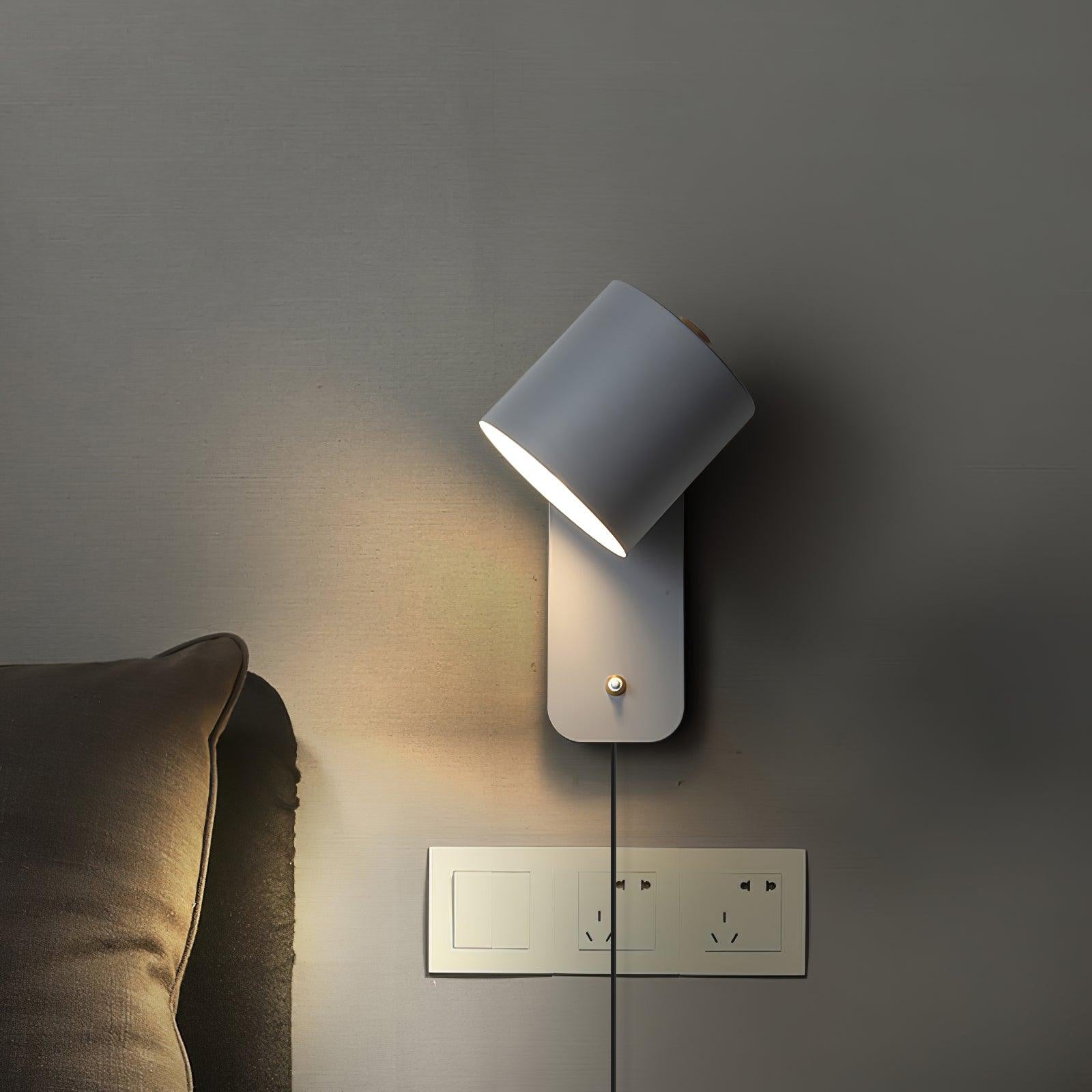 Wall Sconce Lighting | Stylish Rotatable Cylinder with 350-Degree Adjustment 4
