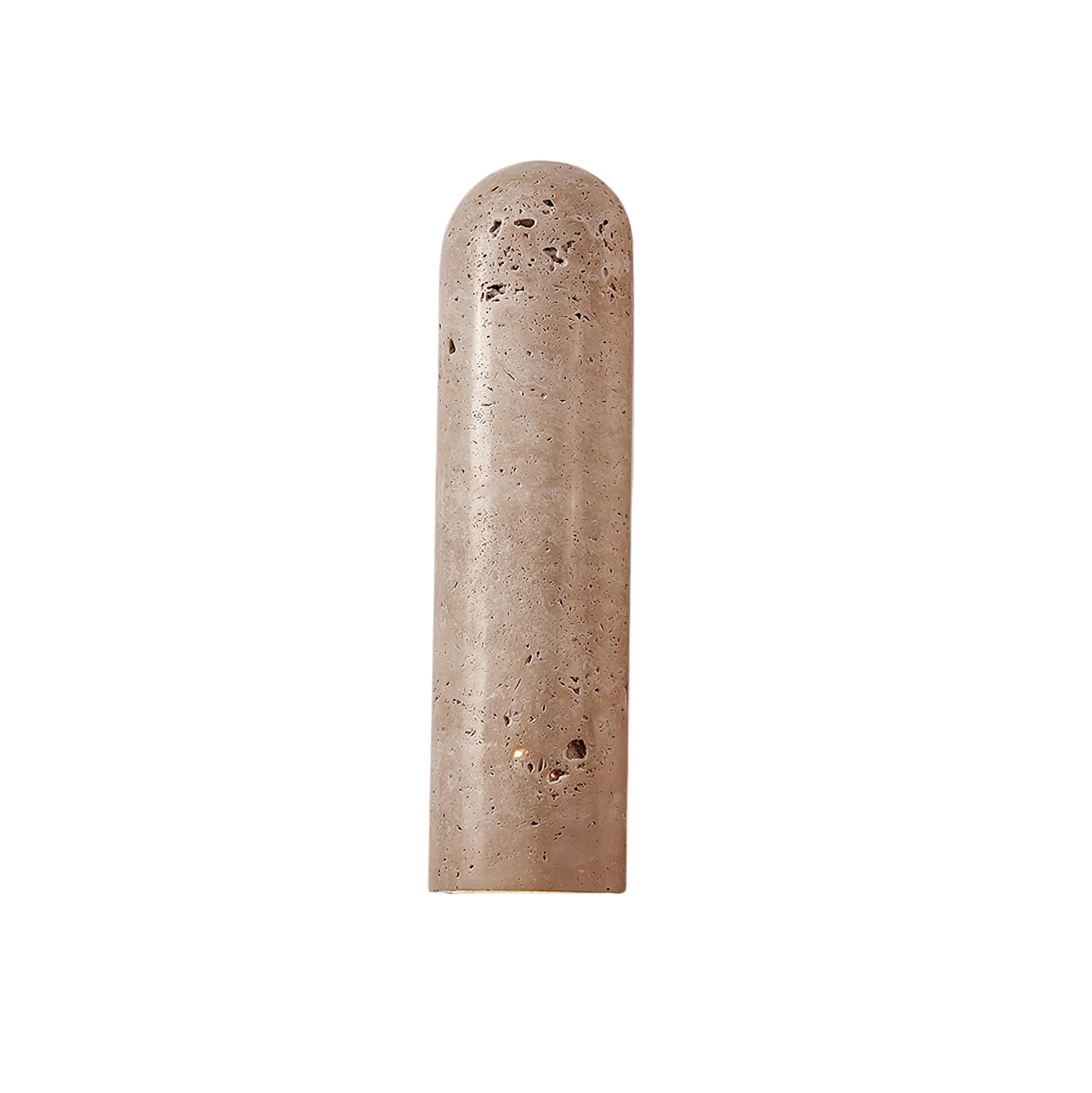 Wall Sconce | Natural Travertine with Soft Downlight for Modern Spaces 0