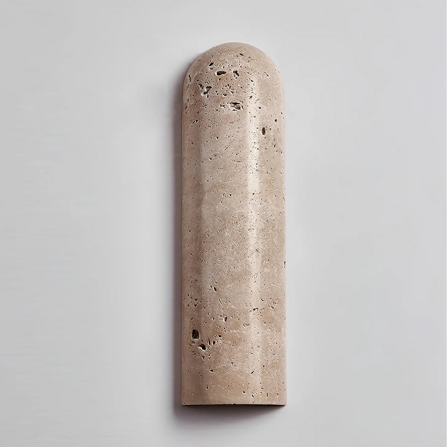 Wall Sconce | Natural Travertine with Soft Downlight for Modern Spaces 1