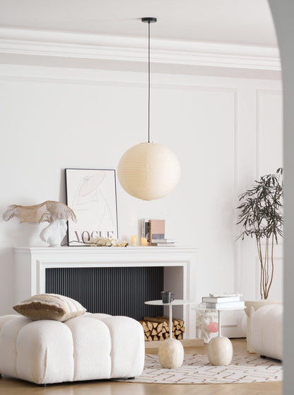 Washi Paper Pendant Lamp | Handcrafted Japanese Pendant Lighting for Elegant Spaces 9