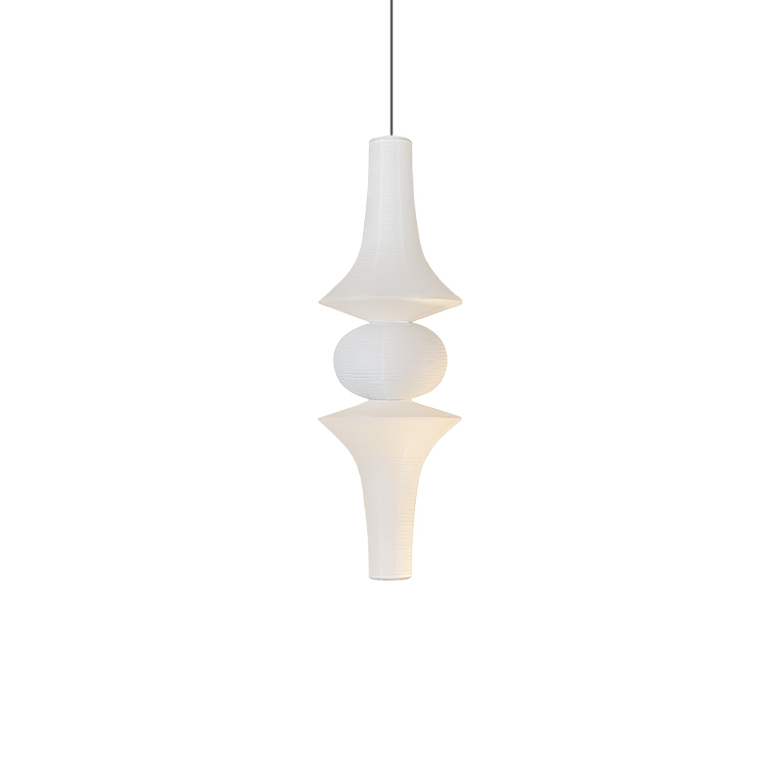 Washi Paper Pendant Light | Handcrafted Mulberry Shade for Kitchen Pendant Lighting 10