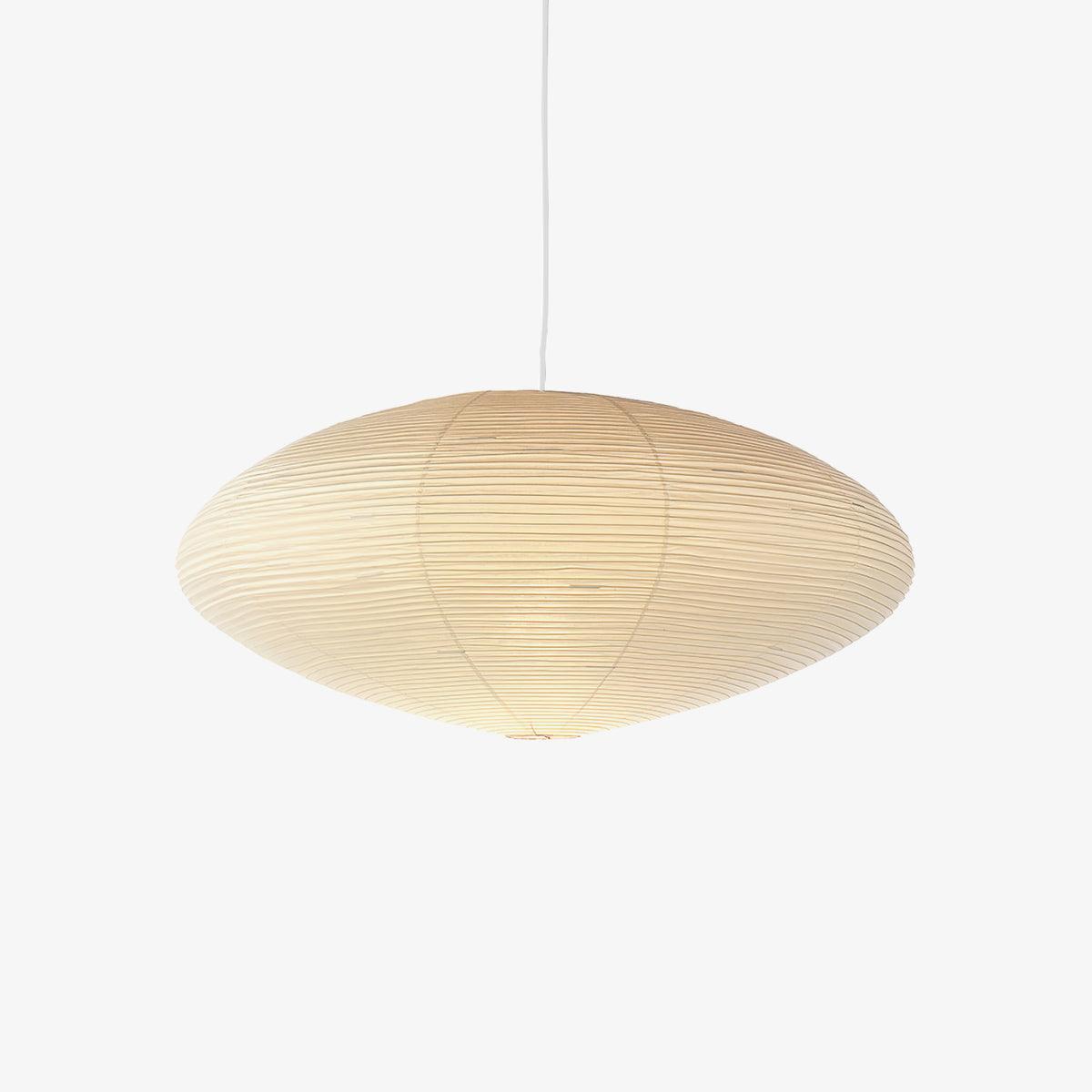 Washi Paper Pendant Light | Handcrafted Mulberry Shade for Cozy Illumination 2