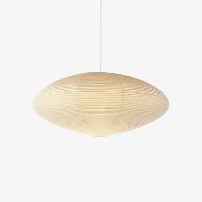 Washi Paper Pendant Light | Handcrafted Mulberry Shade for Cozy Illumination 2