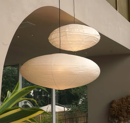 Washi Paper Pendant Light | Handcrafted Mulberry Shade for Cozy Illumination 9