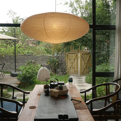 Washi Paper Pendant Light | Handcrafted Mulberry Shade for Cozy Illumination 10