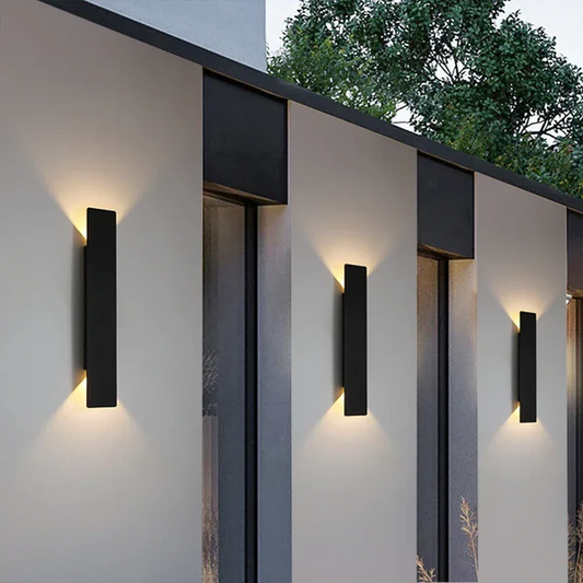 Waterproof LED Strip Wall Lamp | Modern Outdoor Illumination 0