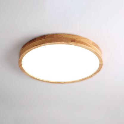 Wooden Geometric Ceiling Light | Adjustable LED with Modern Aesthetics 11