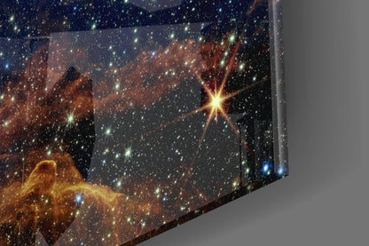 Space Glass Wall Art